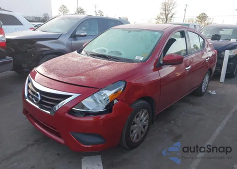 2015 Nissan Versa 1.6 Sv z USA, uszkodzony, nr VIN 3N1CN7AP8FL832056